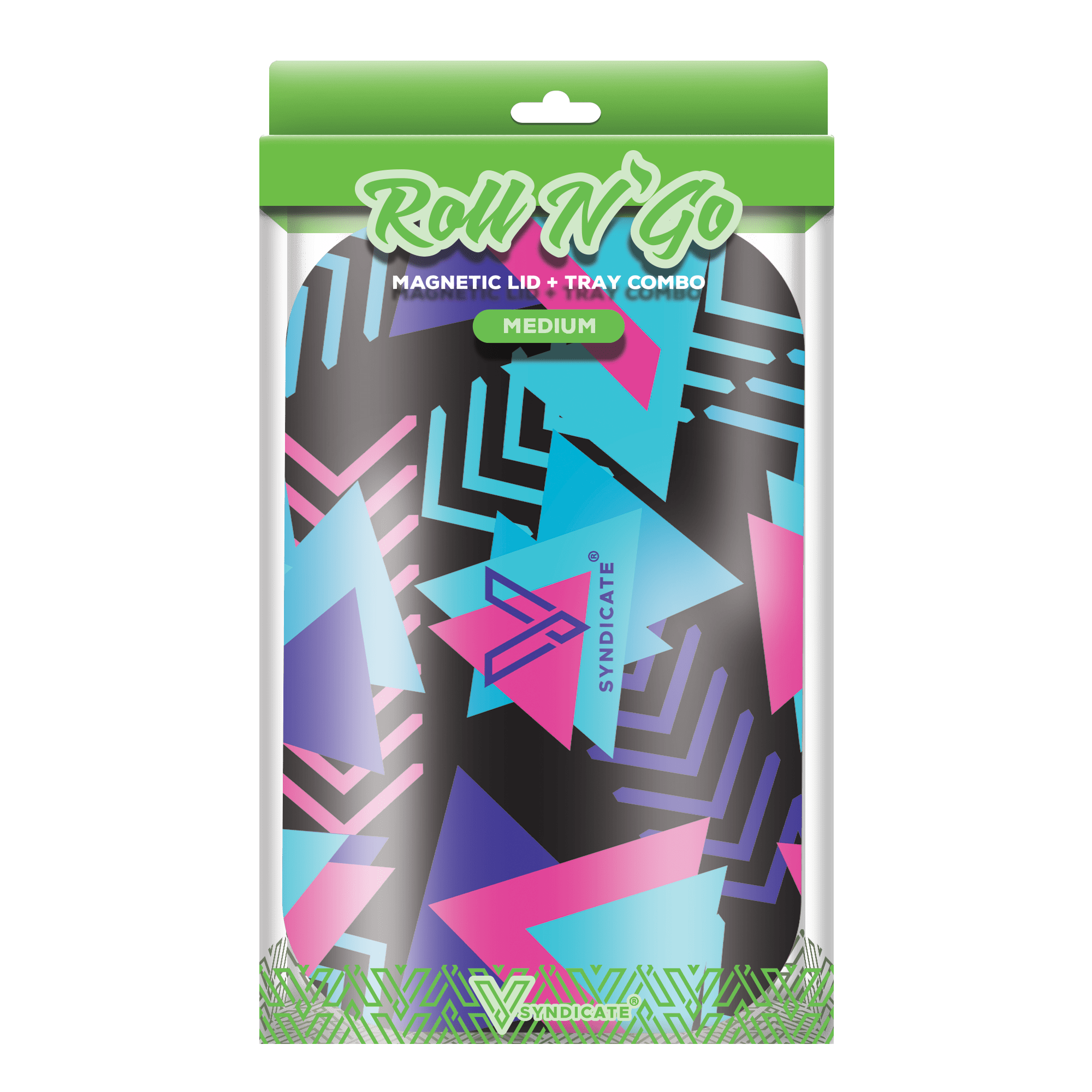 V Syndicate Retro Roll N Go (Metal Tray with Magnetic Lid)