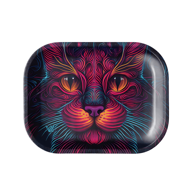 V Syndicate Rollin Trays Small Cat Prism Metal Rollin' Tray