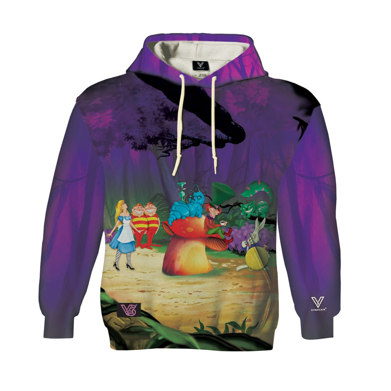 V Syndicate S Alice Mushroom 360° Print Hoodie