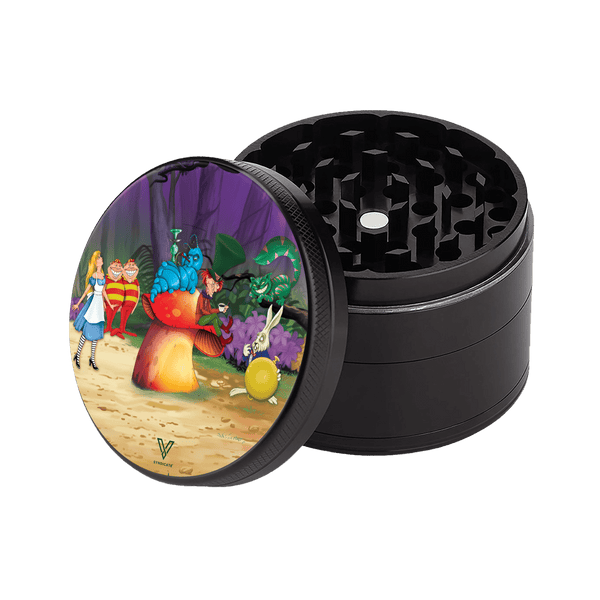 Alice Mushroom 4-Piece CleanCut Grinder (Nonstick) – V Syndicate