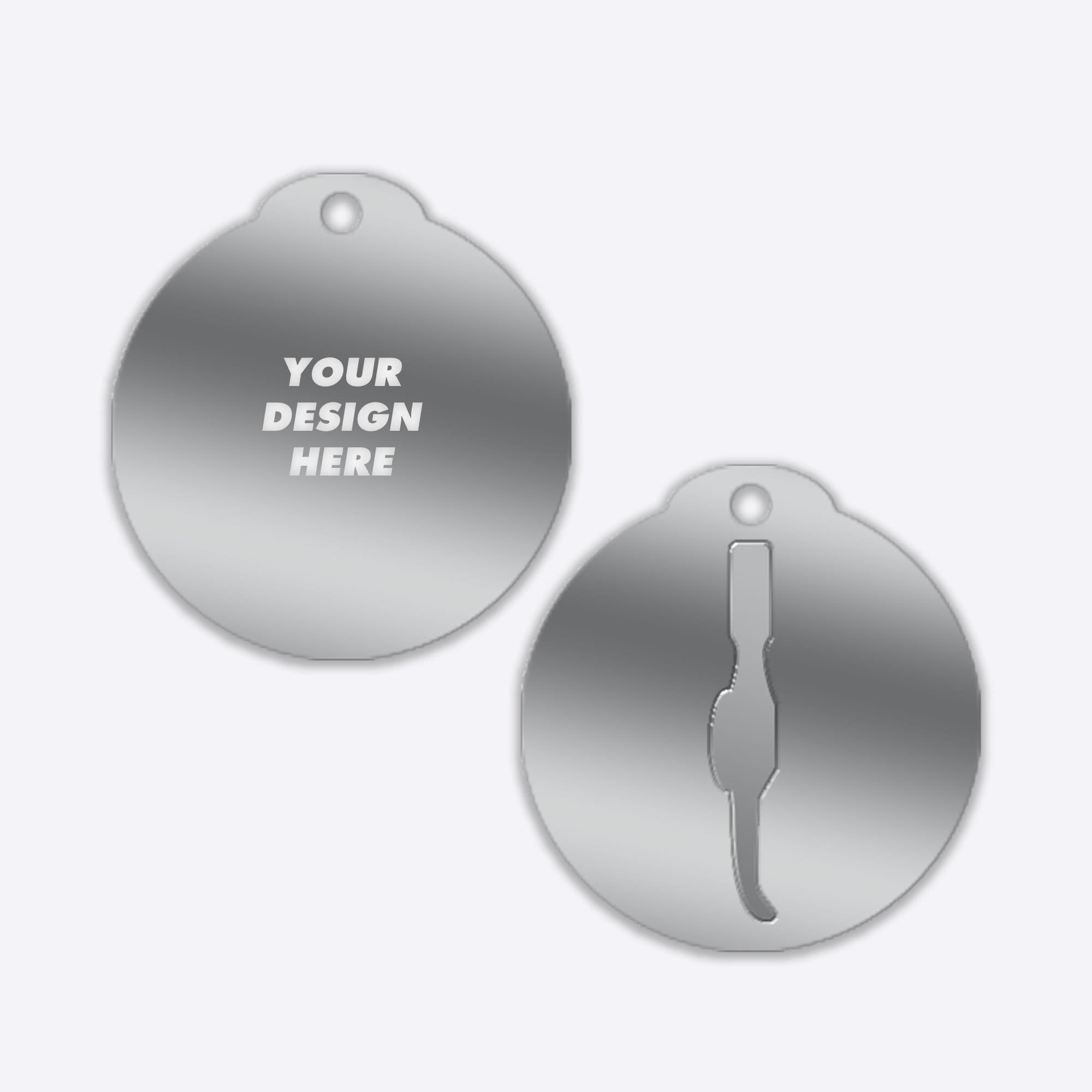 V Syndicate Grinder Necklace/Keychain (3-4 Color Print)