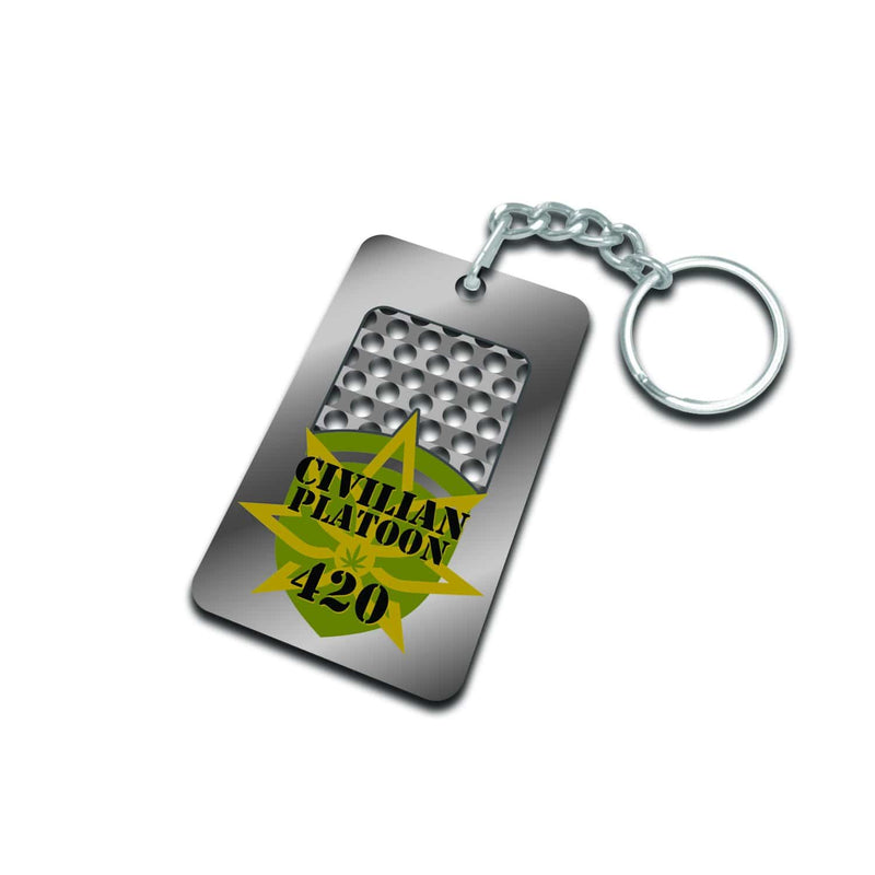 V Syndicate Grinder Necklace/Keychain (3-4 Color Print)