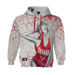 V Syndicate S Dank Diva 360° Print Hoodie