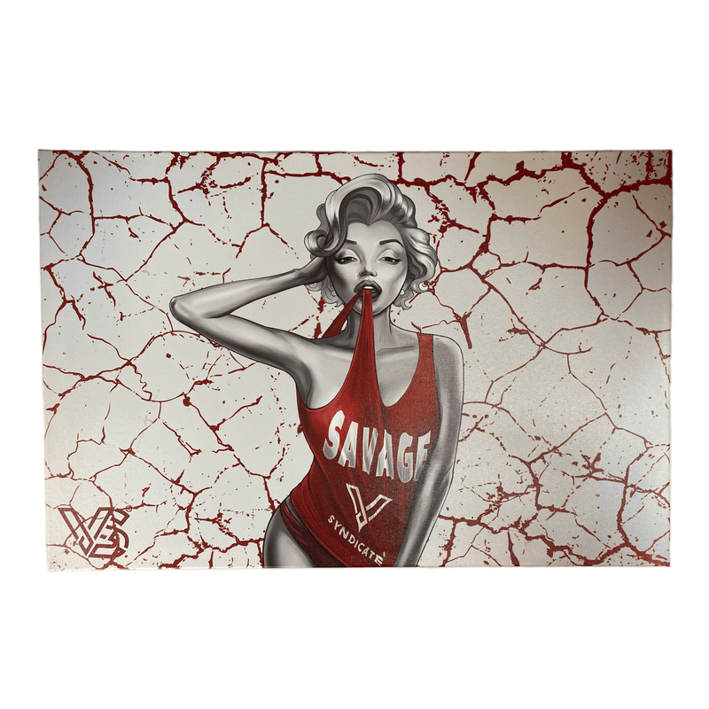 V Syndicate Dank Diva Canvas Print
