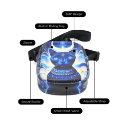 V Syndicate Feline Pharaoh Side Bag
