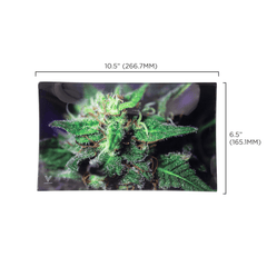 V Syndicate Glass Rollin' Tray Blue Dream Glass Rollin' Tray