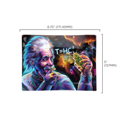 V Syndicate Glass Rollin' Tray T=HC2 Black Hole Glass Rollin' Tray