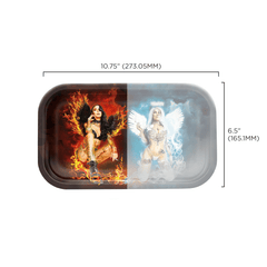V Syndicate Hybrid Rollin Tray Devil vs Angel Hybrid Rollin' Tray