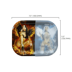 V Syndicate Hybrid Rollin Tray Devil vs Angel Hybrid Rollin' Tray