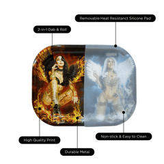 V Syndicate Hybrid Rollin Tray Devil vs Angel Hybrid Rollin' Tray