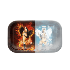 V Syndicate Hybrid Rollin Tray Medium Devil vs Angel Hybrid Rollin' Tray