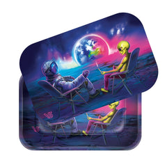 V Syndicate Medium Blunt Orbit Roll N Go (Metal Tray with Magnetic Lid)