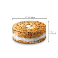 V Syndicate Metal Bagel 2-Piece Dine-In Grinder