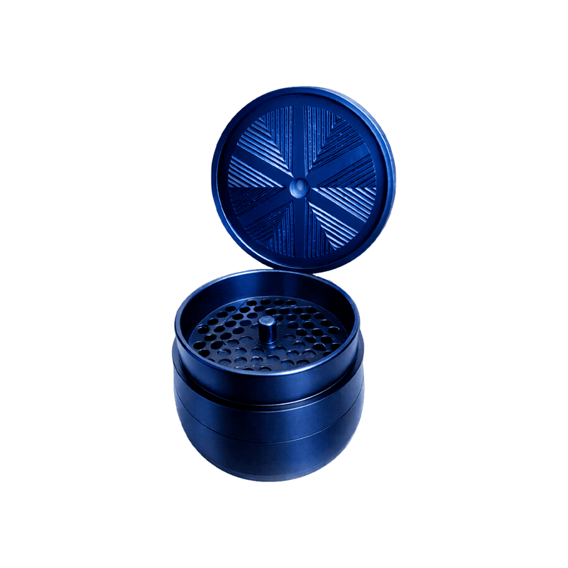 V Syndicate Metal Blue Gridlock Grinder