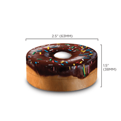 V Syndicate Metal Chocolate Donut 2-Piece Dine-In Grinder