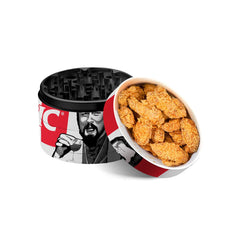 V Syndicate Metal Fried Chicken 4-Piece Dine-In Grinder