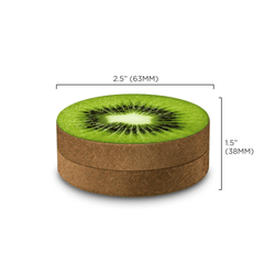 V Syndicate Metal Kiwi 2-Piece Dine-In Grinder