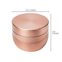 V Syndicate Metal Rose Gold Gridlock Grinder