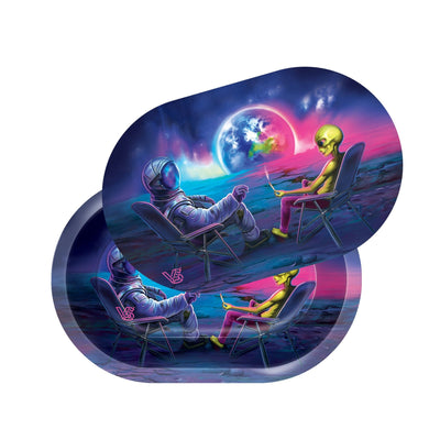 V Syndicate Mini Blunt Orbit Roll N Go (Metal Tray with Magnetic Lid)