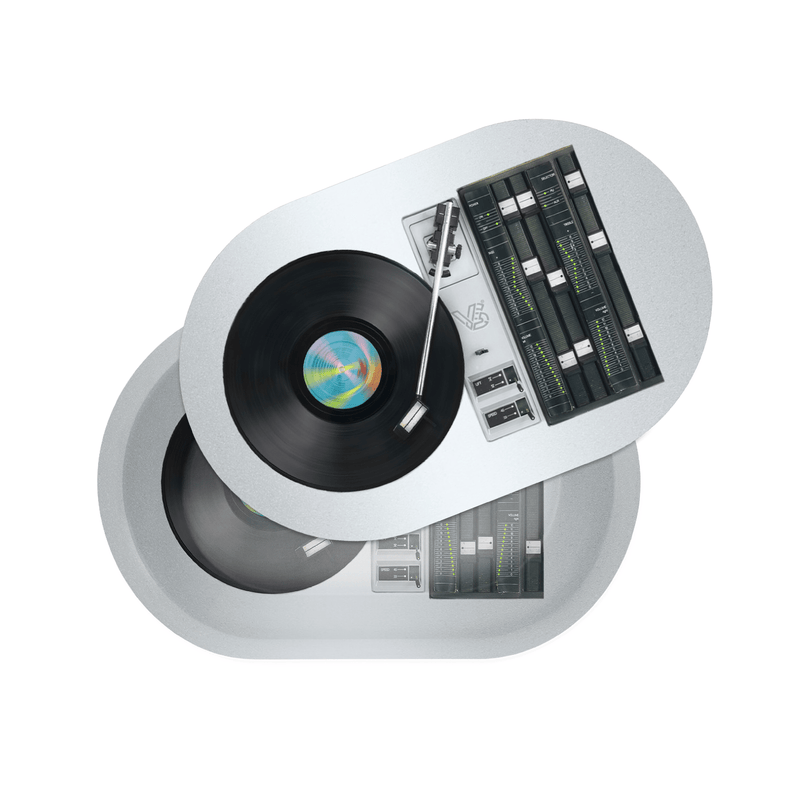 V Syndicate Mini Record Player 3D Roll N Go
