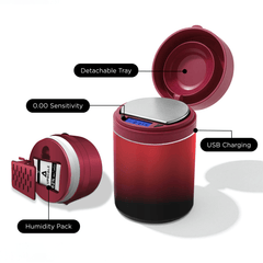 V Syndicate Ombre (Red Black) Upscale