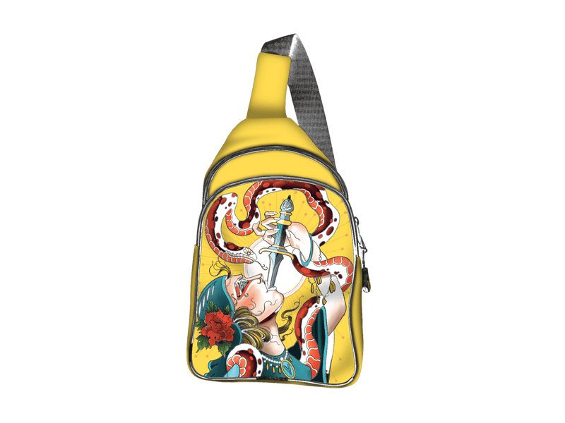 V Syndicate Premium Serpentine Way Bag Shoulder Sling