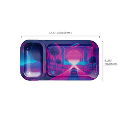 V Syndicate Rollin Trays Afterglow Dual Tray