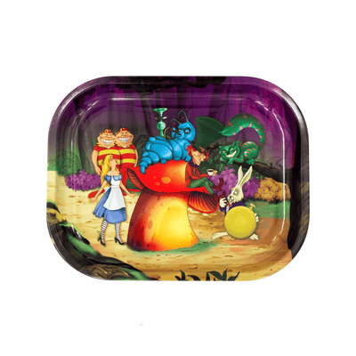 V Syndicate Rollin Trays Alice Mushroom Metal Rollin' Tray