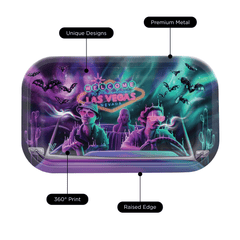 V Syndicate Rollin Trays Bat Country Metal Rollin' Tray