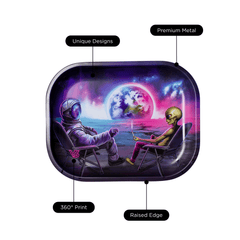 V Syndicate Rollin Trays Blunt Orbit Metal Rollin' Tray