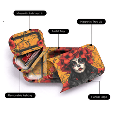 V Syndicate Rollin Trays Calavera Dual Tray