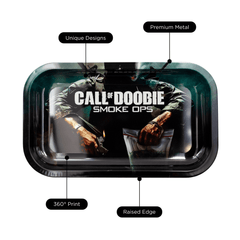 V Syndicate Rollin Trays Call of Doobie Metal Rollin' Tray