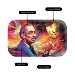 V Syndicate Rollin Trays Dalirious Metal Rollin' Tray