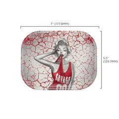 V Syndicate Rollin Trays Dank Diva Metal Rollin' Tray