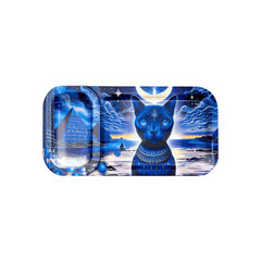 V Syndicate Rollin Trays Feline Pharaoh Dual Tray