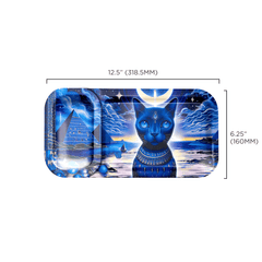 V Syndicate Rollin Trays Feline Pharaoh Dual Tray