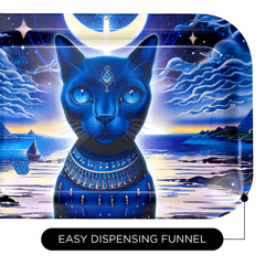 V Syndicate Rollin Trays Feline Pharaoh Duotray