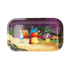 V Syndicate Rollin Trays Medium Alice Mushroom Metal Rollin' Tray