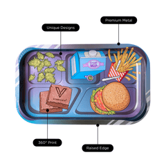 V Syndicate Rollin Trays Munch Time Metal Rollin' Tray