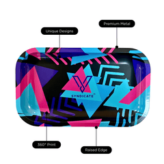 V Syndicate Rollin Trays Retro Metal Rollin' Tray