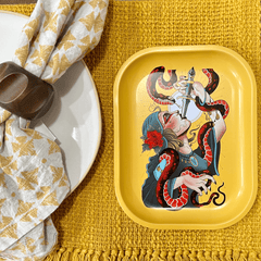 V Syndicate Rollin Trays Serpentine Metal Rollin' Tray