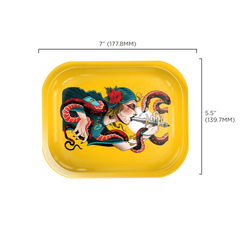 V Syndicate Rollin Trays Serpentine Metal Rollin' Tray