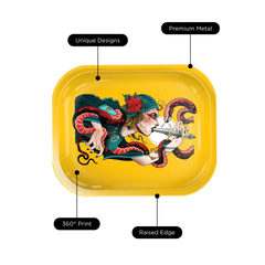 V Syndicate Rollin Trays Serpentine Metal Rollin' Tray