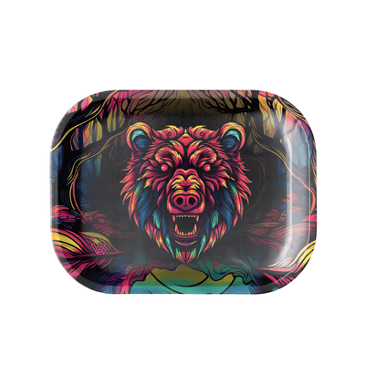 V Syndicate Rollin Trays Small Bear Prism Metal Rollin' Tray