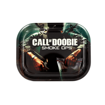 V Syndicate Rollin Trays Small Call of Doobie Metal Rollin' Tray