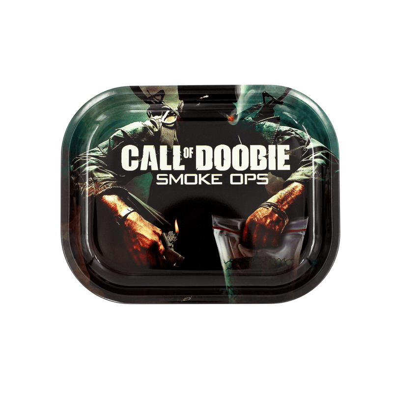 V Syndicate Rollin Trays Small Call of Doobie Metal Rollin' Tray