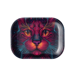 V Syndicate Rollin Trays Small Cat Prism Metal Rollin' Tray