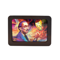 V Syndicate Rollin Trays Small Dalirious 3D High Def Wood Rollin' Tray