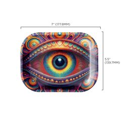 V Syndicate Rollin Trays Small Eye Metal Rollin' Tray
