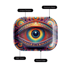V Syndicate Rollin Trays Small Eye Metal Rollin' Tray